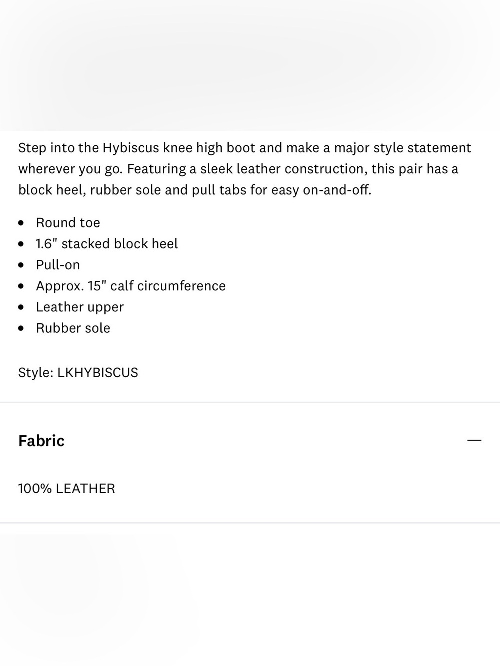 Lucky Brand Hybiscus Knee High Leather Black Boots, Block Heel, Round Toe, 7.5 - Picture 15 of 16